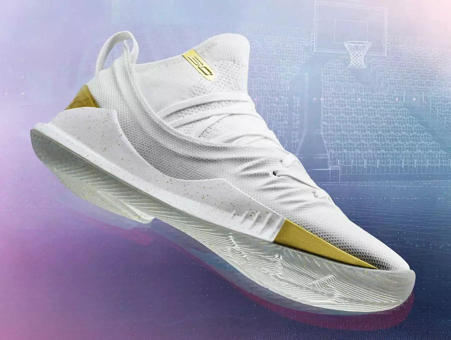 UA Curry 5 Şampiyonluk Paketi Beyaz Altın