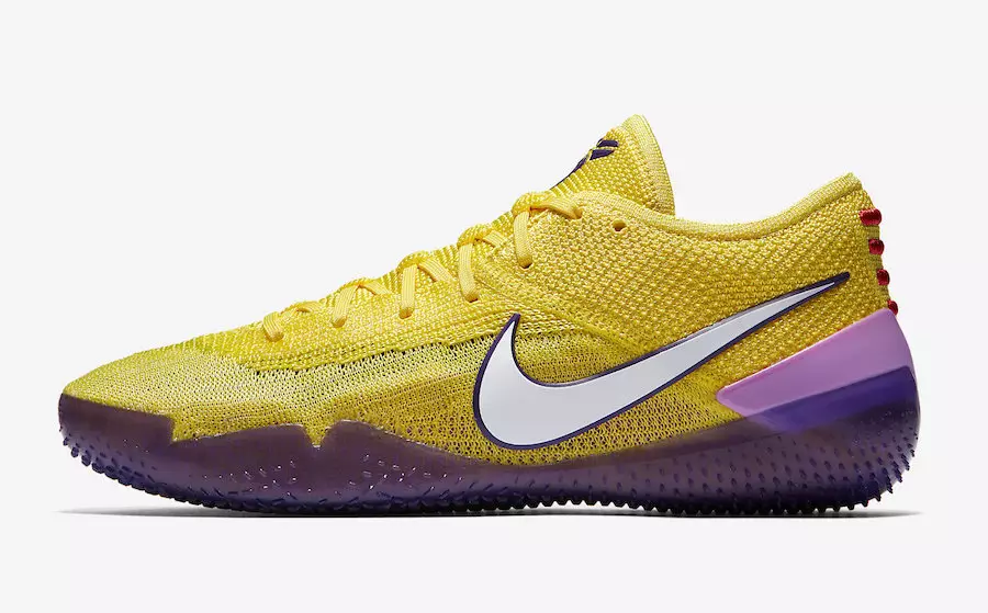 Nike Kobe AD NXT 360 Amarillo Strike Lakers AQ1087-700