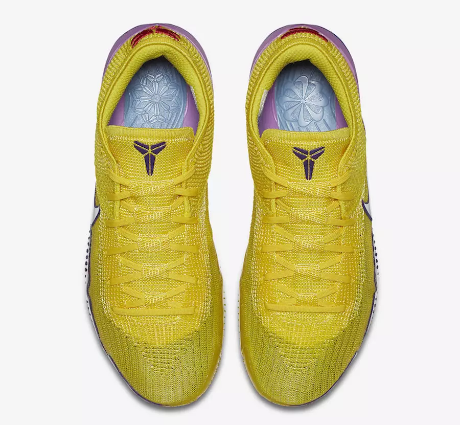 Nike Kobe AD NXT 360 Yellow Strike Lakers AQ1087-700