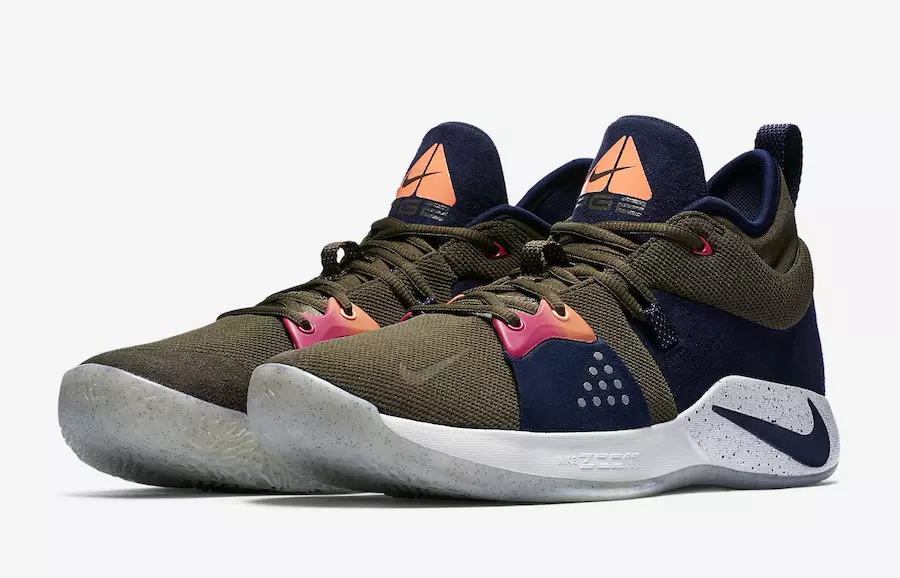 Nike PG 2 ACG Żebbuġ Kanvas AJ2039-300 Data tal-Ħruġ