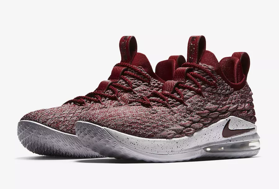 Nike LeBron 15 Low Team Rød AO1755-200