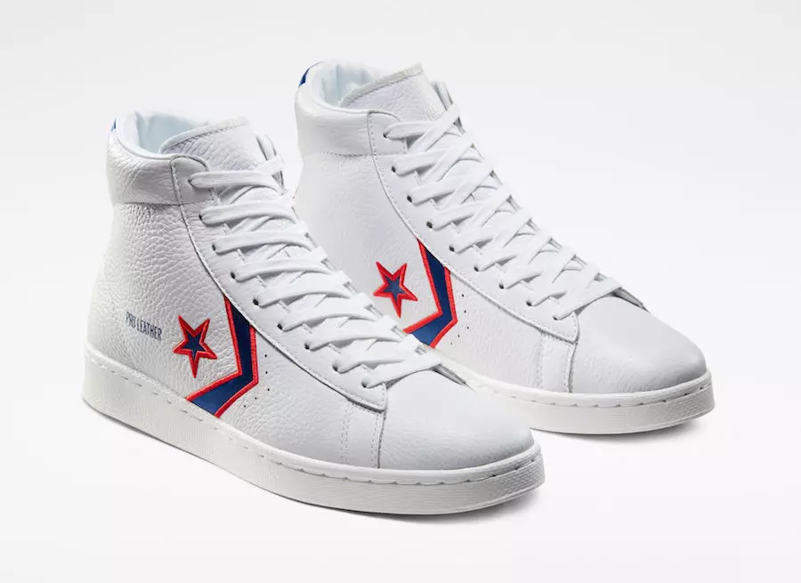 Дата выпуску скураных поршняў Converse Pro