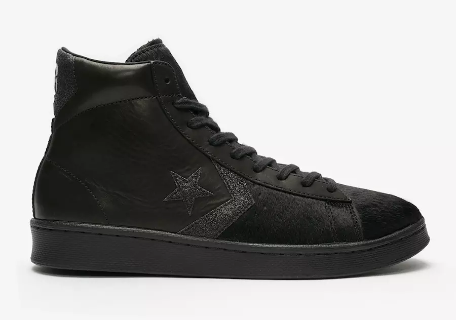 Converse Pro Leather Mid Black Pony Hair Release Date