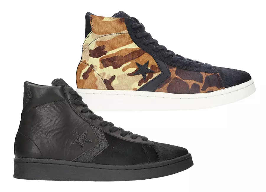 Converse Pro Leather Camo Pony Hair