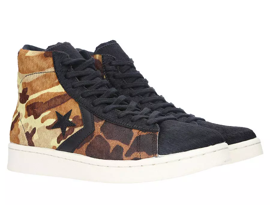 תאריך שחרור שיער Converse Pro Leather Camo Pony