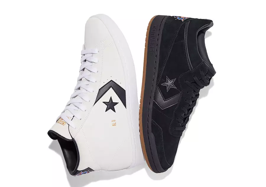 Al Davis x Converse Court-pakke