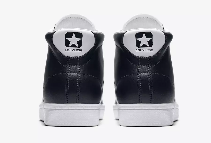 Converse Pro Pelle Nera Bianca