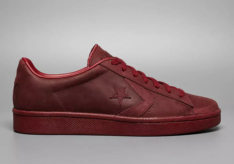 Converse Pro Leather Ox Brick Red Blue Lagoon