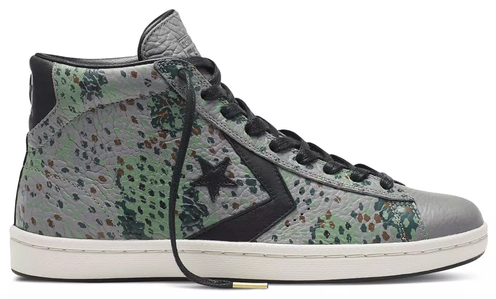 Converse Pro teriga bo'yalgan Camo