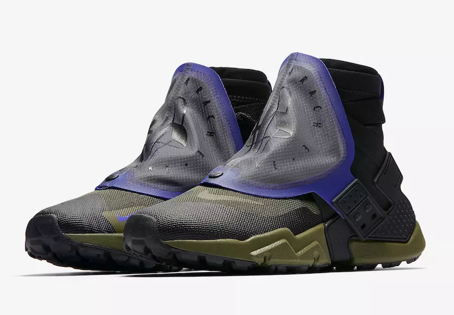 Nike Air Huarache Gripp Black Olive Canvas AT0298-001 Fecha de lanzamiento