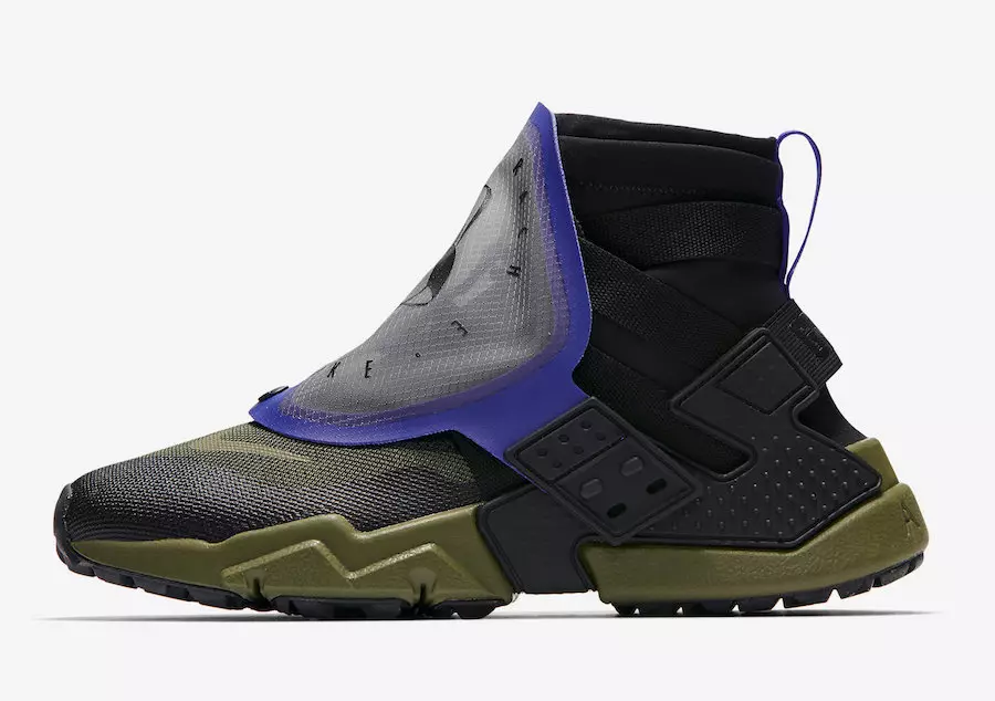 Nike Air Huarache Gripp Black Olive Canvas AT0298-001 Datum vydání