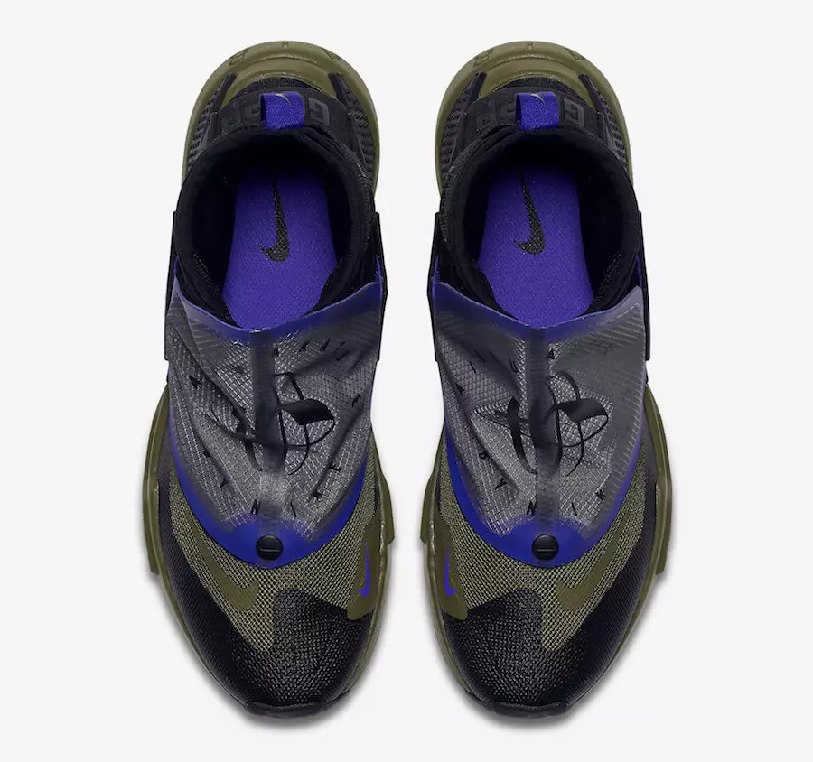 Nike Air Huarache Gripp Black Olive Canvas AT0298-001 Chiqarilgan Sana