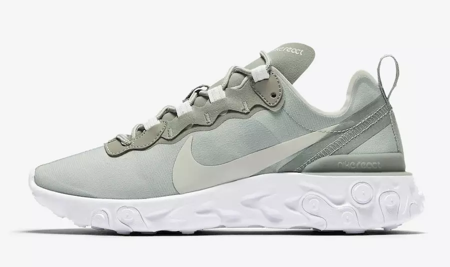 Nike React Element 55 Mica Verde BQ2728-300 Fecha de lanzamiento