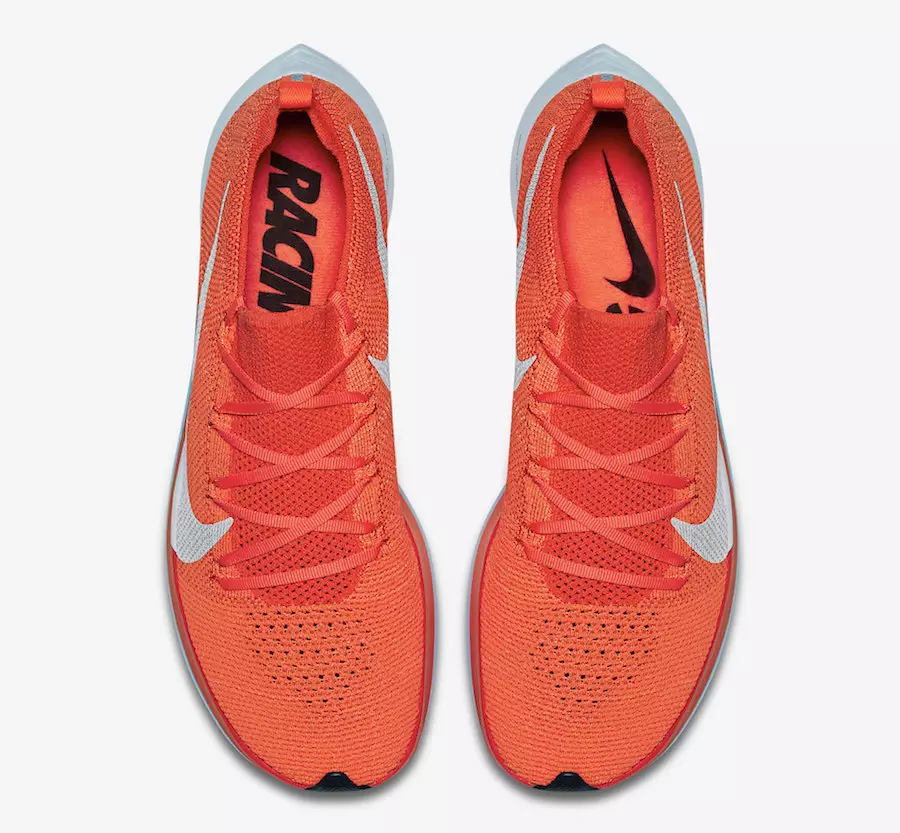 Nike Zoom VaporFly 4% Bright Crimson Ice Blue AJ3857-600 تاریخ انتشار