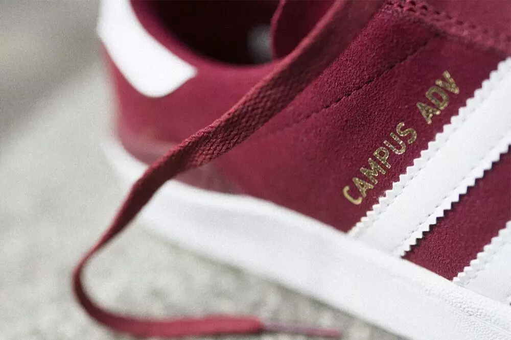 adidas Campus ADV Collegiate Burgundy B22714 გამოშვების თარიღი