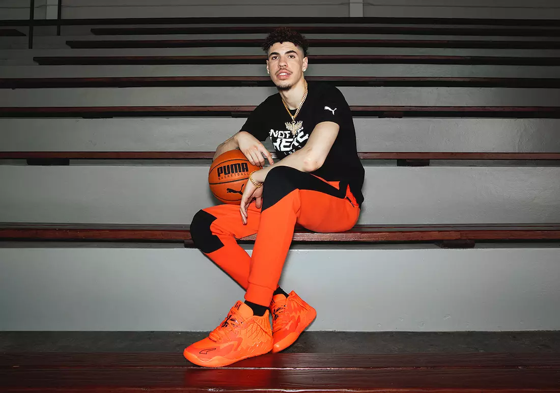 PUMA MB.01 Data e lëshimit të topit LaMelo