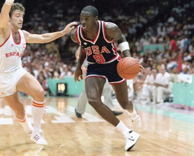 Michael Jordan Converse Fastbreak Olympia 1984