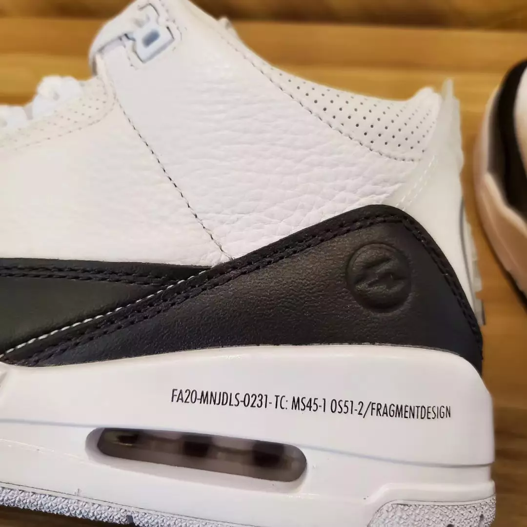 Fragment x Air Jordan 3 DA3595-100 תאריך יציאה