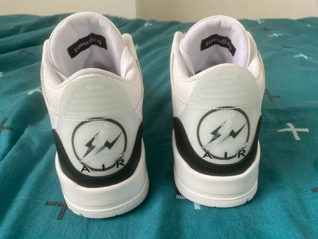 Fragment Air Jordan 3 ဖြန့်ချိသည့်ရက်စွဲ DA3595-100