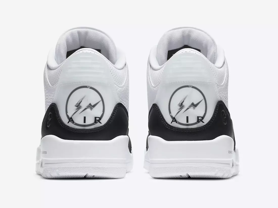 Fragment Air Jordan 3 DA3595-100 Шығарылған күні бағасы