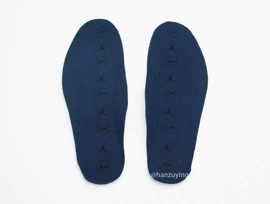 Fragment Air Jordan 3 DA3595-100 Insole