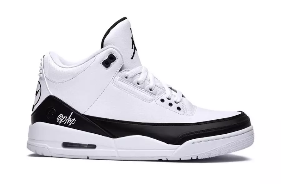 Fragmentti Air Jordan 3 White Black Julkaisupäivä