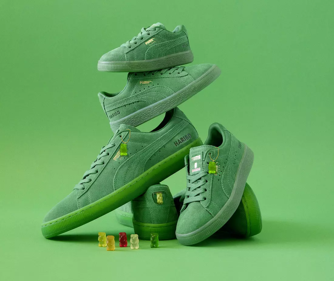 HARIBO PUMA Suede Green Data di uscita