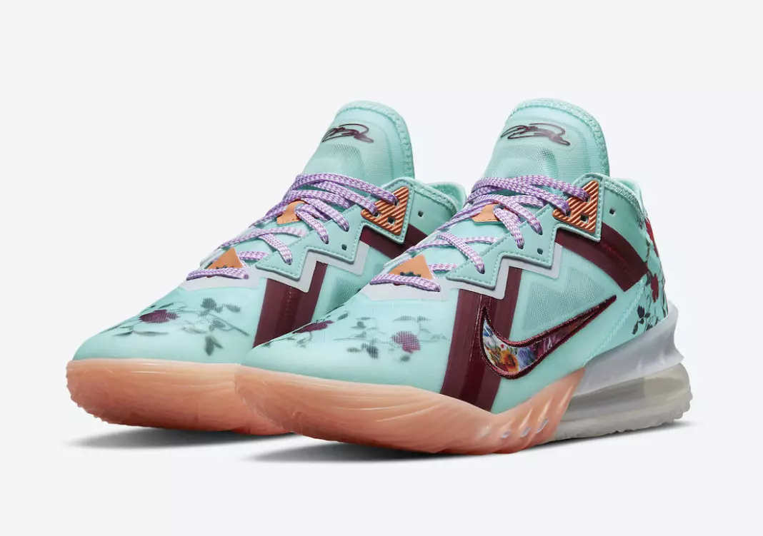 Nike LeBron 18 Düşük x Mimi Plange Kızları CV7562-400 Çıkış Tarihi