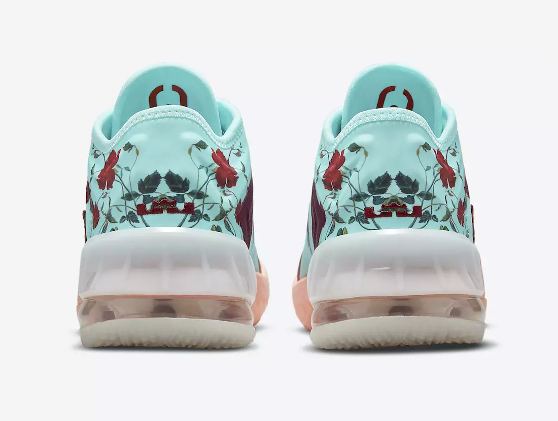 Nike LeBron 18 Low GS Floral DN4177-400 Útgáfudagur