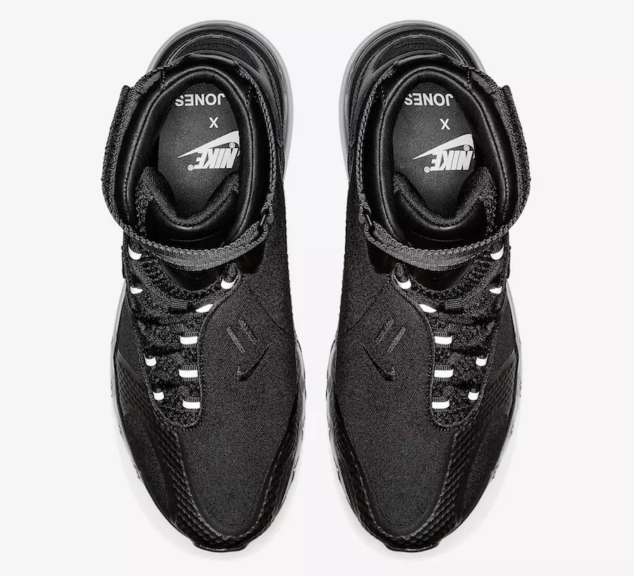 Kim Jones Nike AIr Max 360 High Black AO2313-001 Tarikh Tayangan