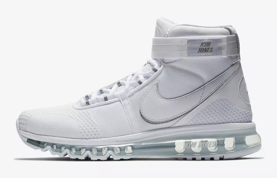 Kim Jones Nike AIr Max 360 High White AO2313-100 გამოშვების თარიღი