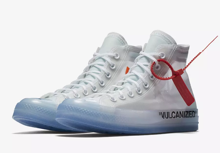 Nike SNKRS droppet off-white x Converse Chuck Taylor