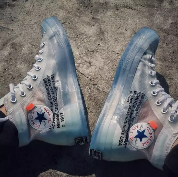 Off-White Converse Chuck Taylors