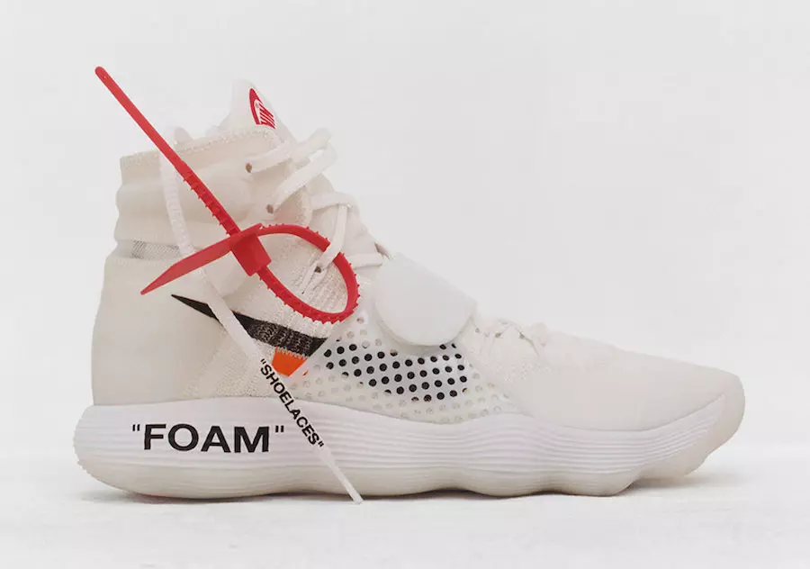 OFF-WHITE Nike React Hyperdunk 2017 година