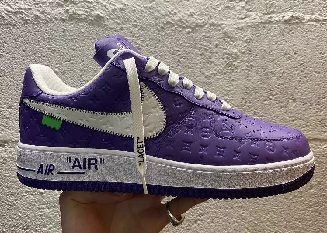 Και τα οκτώ Louis Vuitton x Nike Air Force 1