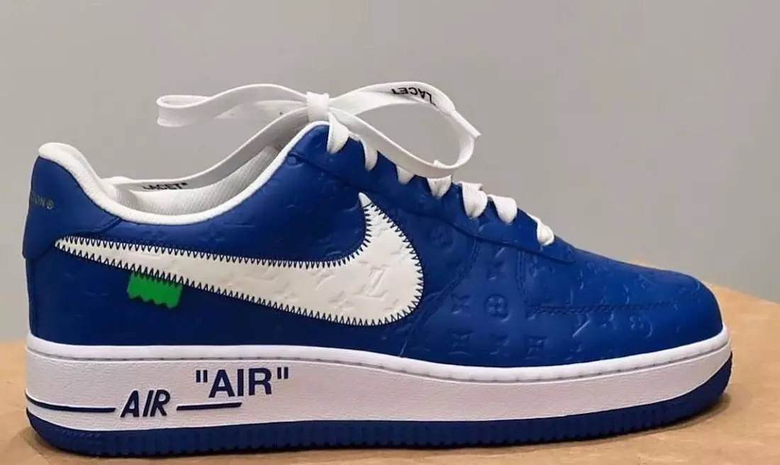 לואי ויטון Nike Air Force 1 Blue תאריך יציאה