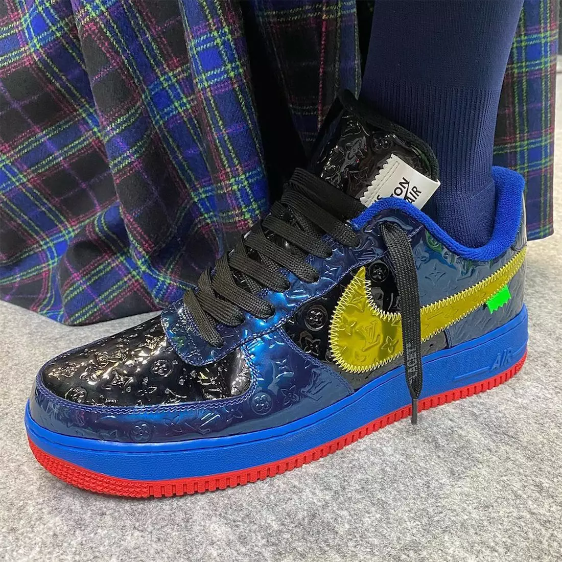 Louis Vuitton Nike Air Force 1 အနိမ့်ဆုံး ဖြန့်ချိသည့်ရက်စွဲ