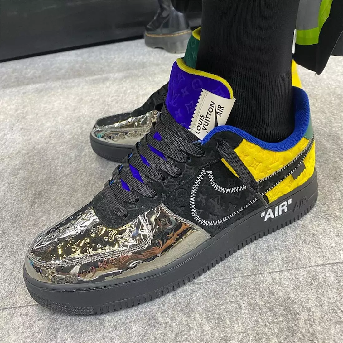 Louis Vuitton Nike Air Force 1 ցածր թողարկման ամսաթիվը