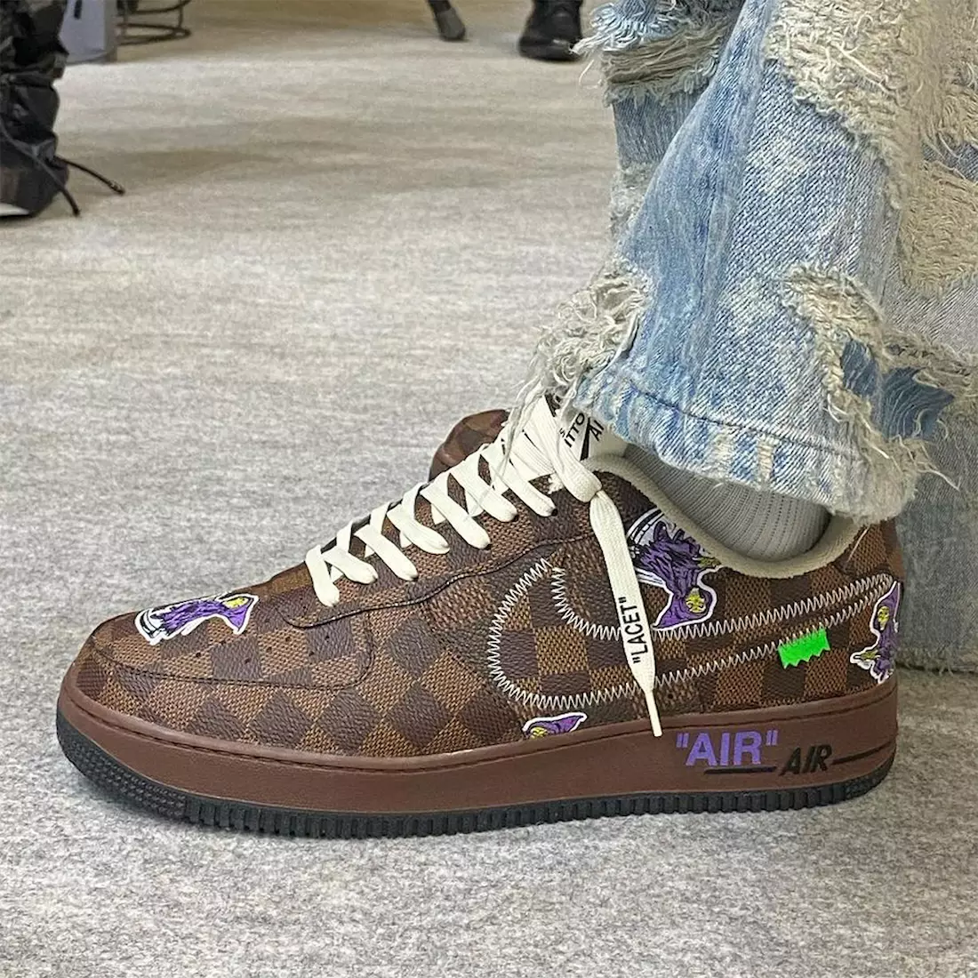 Louis Vuitton Nike Air Force 1 ցածր թողարկման ամսաթիվը