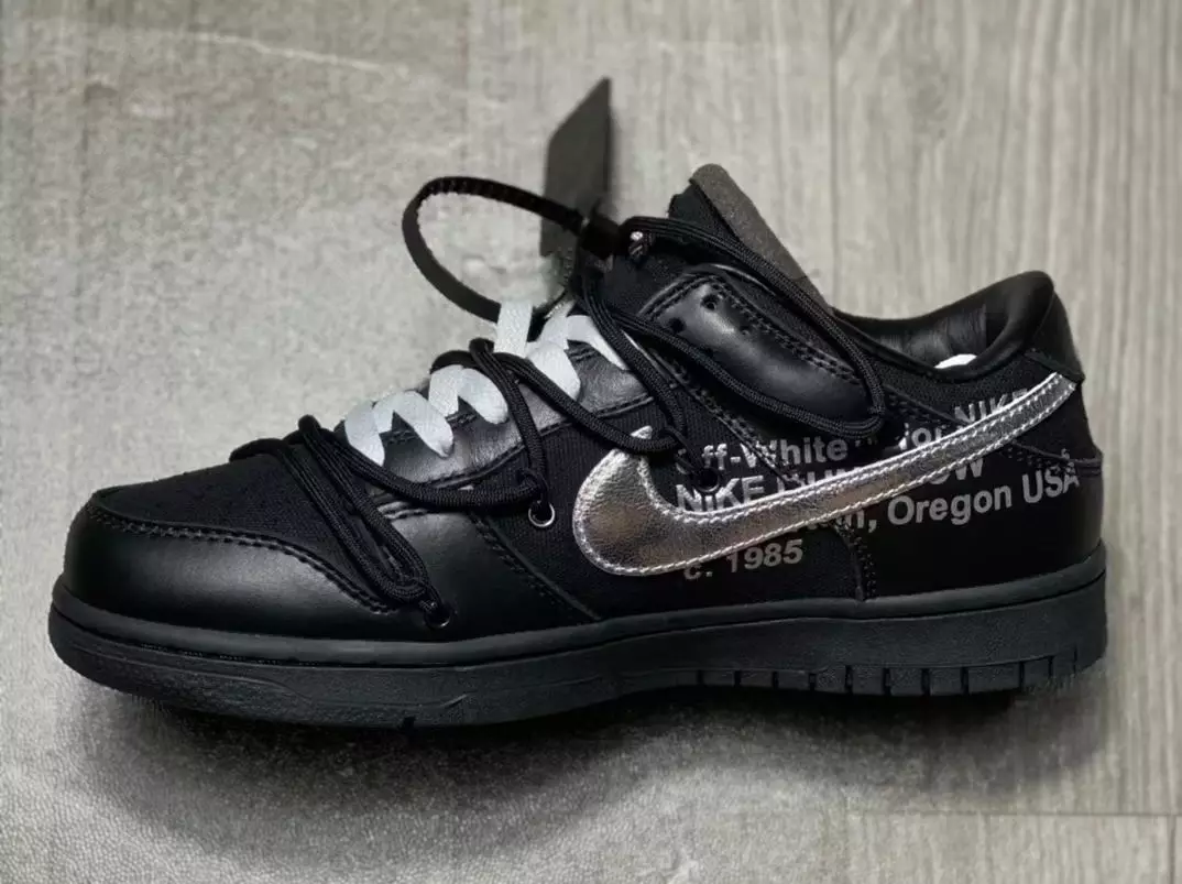 Off-White Nike Dunk Low 50 of 50 Black – data premiery