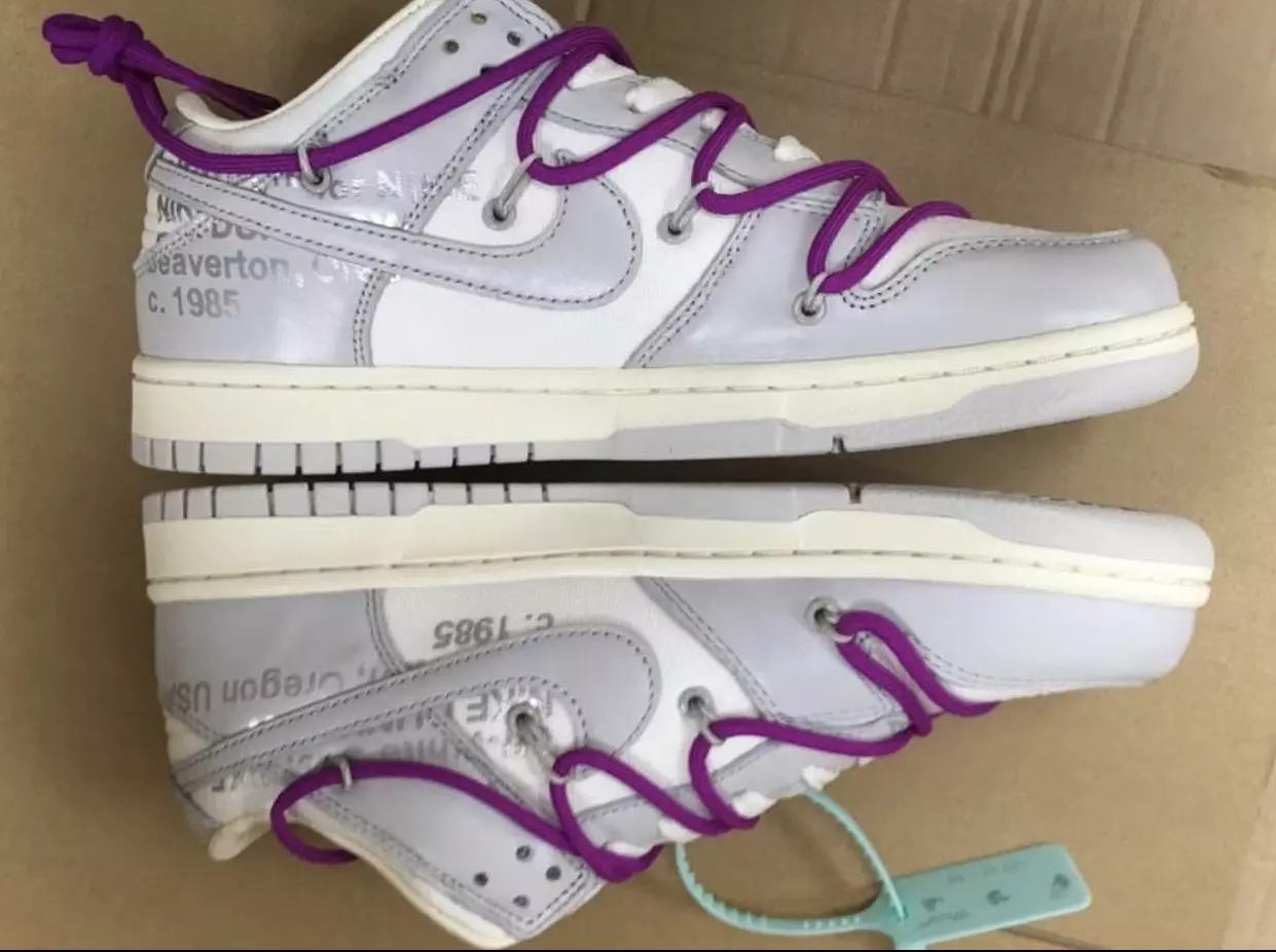 Off-White Nike Dunk Low 21 z 50 Data premiery