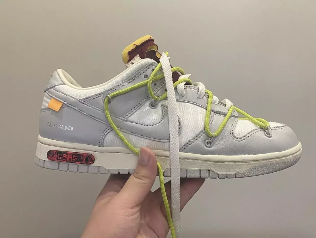 Off-White Nike Dunk Low 08 di 50 Data di rilascio