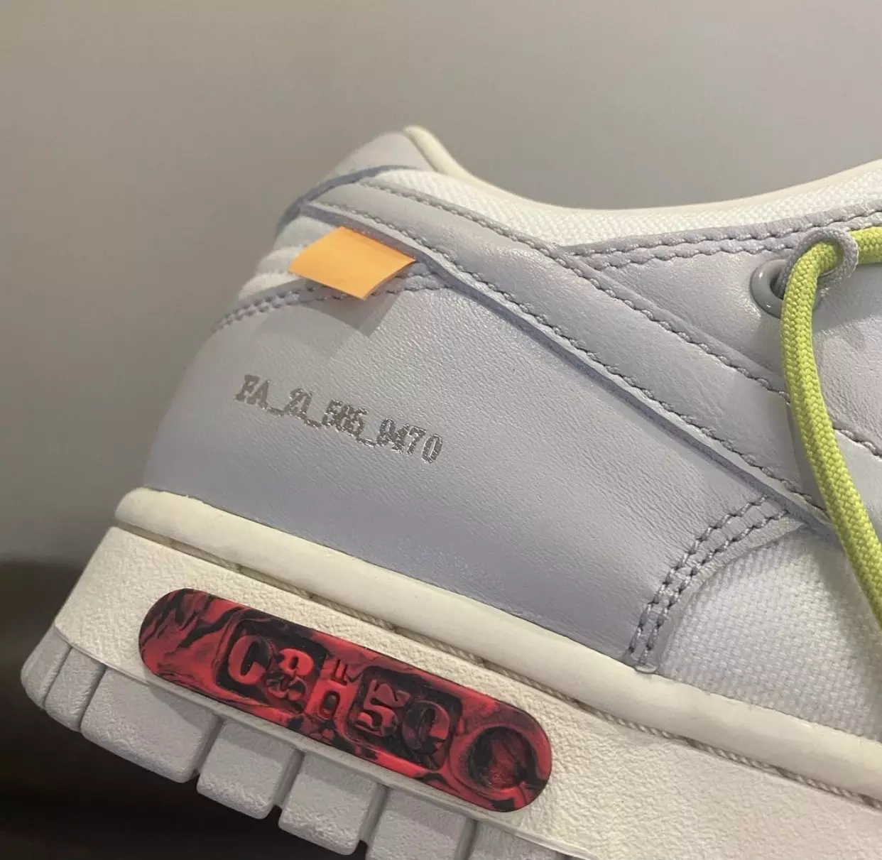 Off-White Nike Dunk Low 08 kati ya Tarehe 50 ya Kutolewa