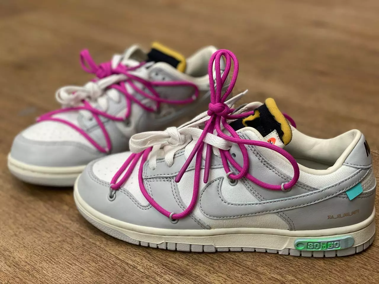 Off-White Nike Dunk Low 30 з 50 Дата випуску