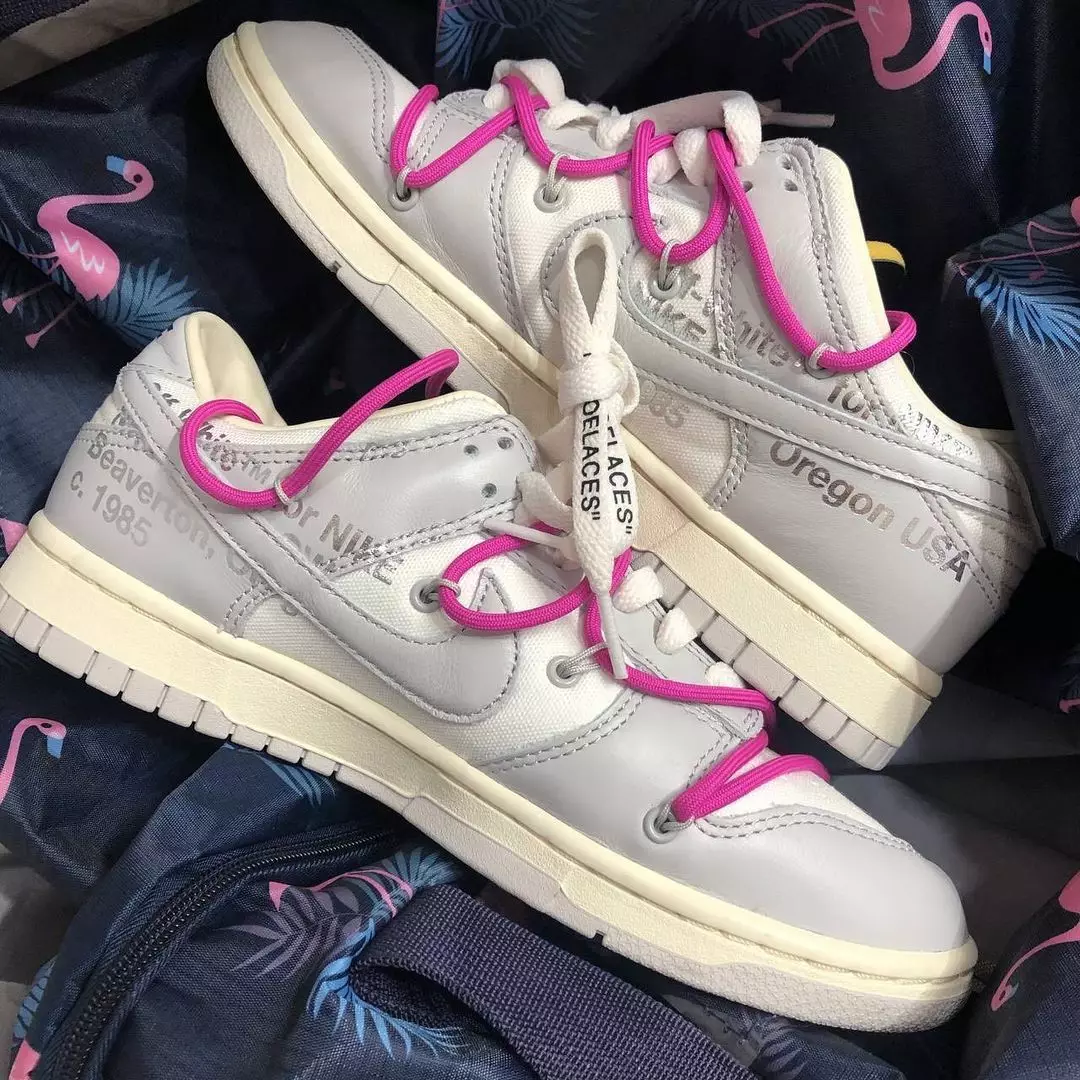 Off-White Nike Dunk Low The 50 Collection Tanggal Rilis