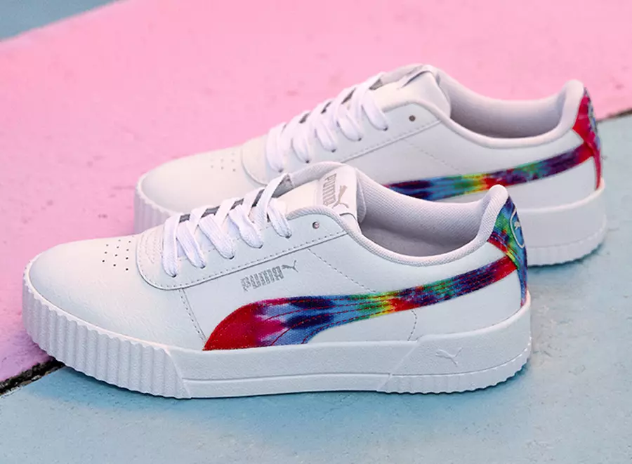 PUMA Carina Tie Dye 368670-01 מעלדונג טאָג