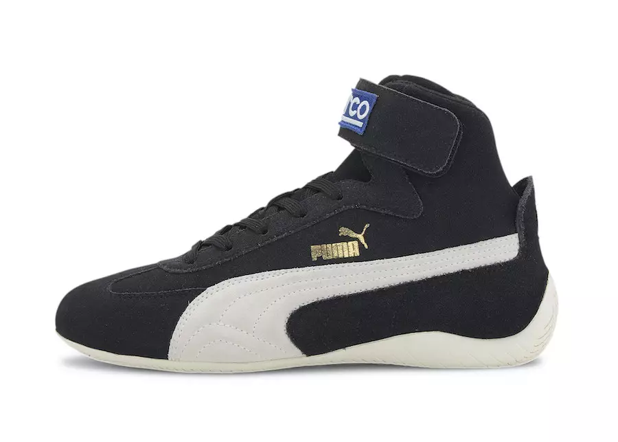 PUMA Speedcat Mid Sparco שווארצע 306609-01 מעלדונג טאָג