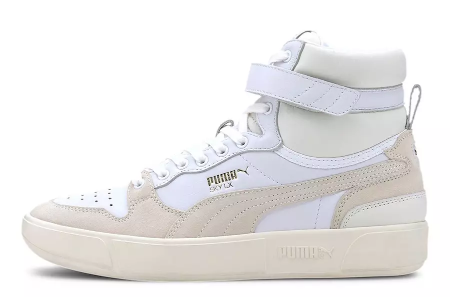 PUMA Sky LX מיט לוקס ווייַס קרעם מעלדונג טאָג