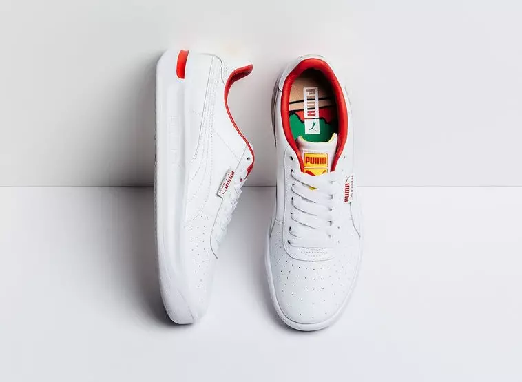 PUMA California Drive Thru White Red Дата на издаване