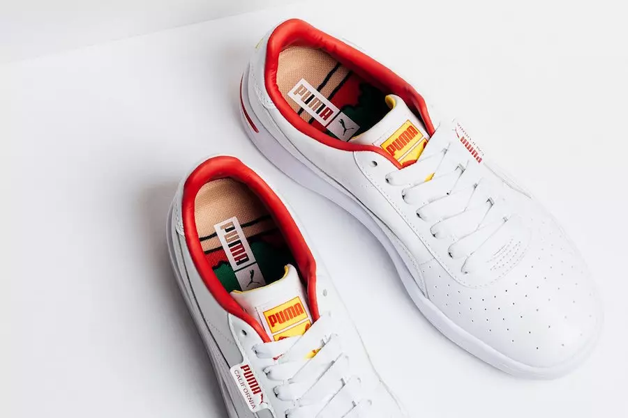 Data e publikimit të PUMA California Drive Thru White Red